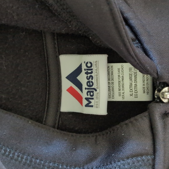 Majestic Pittsburgh Pirates Zip Up Hoodie - Picture 3 of 4